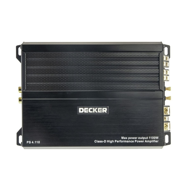 Підсилювач Decker PS 4.110 | Cyclone.ua - магазин автомобільної